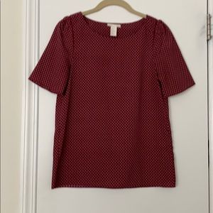 Maroon Red Blouse